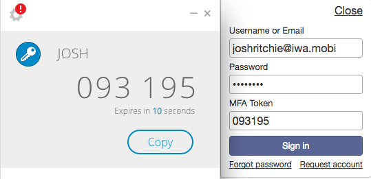Authy Sign In